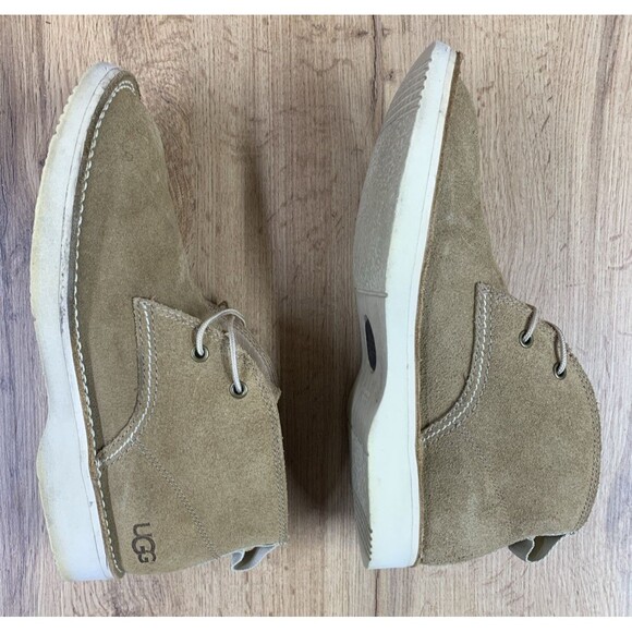 UGG Men\'s Camino Chukka Boots 1097011 Chestnut Brown Suede Size 8 Treadlite EUC main image 4